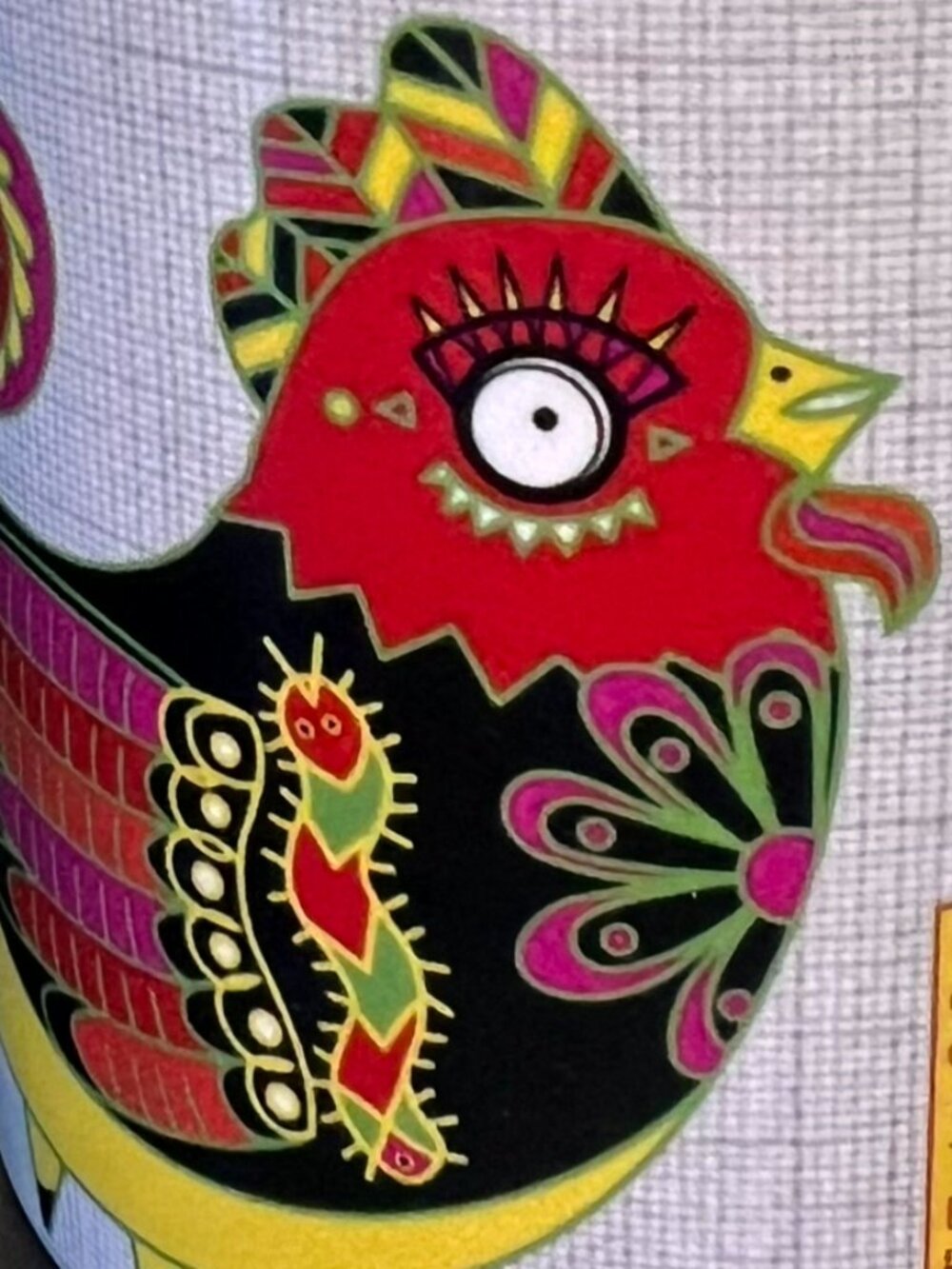 Stillwater Art Studio Lunar New Year Rooster Mug Ceramic Zodiac Coffee Cup NWT - Picture 5 of 12